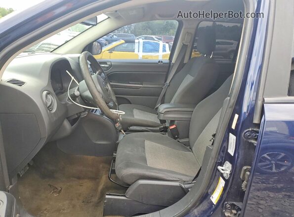1C4NJDBB7GD662881 2016 JEEP COMPASS Blue Вид салону спереду