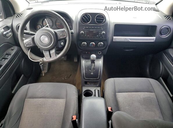 1C4NJDBB7GD662881 2016 JEEP COMPASS Blue Вид панелі приладів