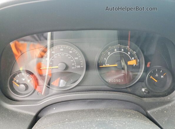 1C4NJDBB7GD662881 2016 JEEP COMPASS Blue Вид щитка приладів