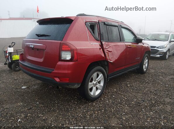 1C4NJDBB8GD712929 2016 JEEP COMPASS Red Trasero derecho