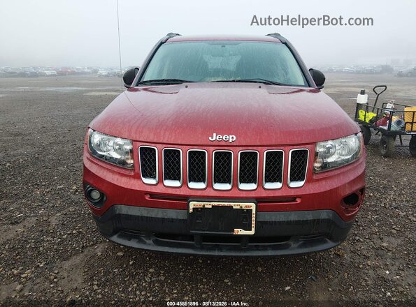 1C4NJDBB8GD712929 2016 JEEP COMPASS Red Vista del cuadro de instrumentos