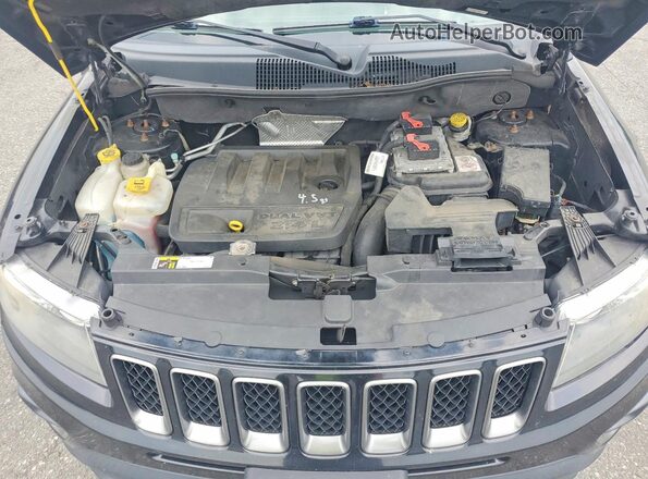 1C4NJDBB9GD598519 2016 JEEP COMPASS Black Vista del compartimento del motor