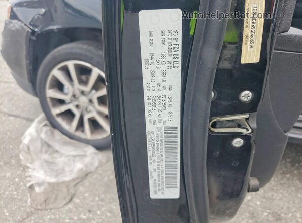 1C4NJDBB9GD598519 2016 JEEP COMPASS Black Vista de la etiqueta del VIN