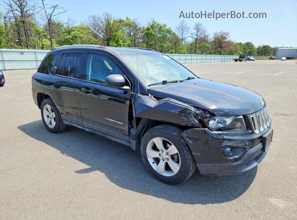 1C4NJDBB9HD105813 2017 JEEP COMPASS Black Передня права чверть