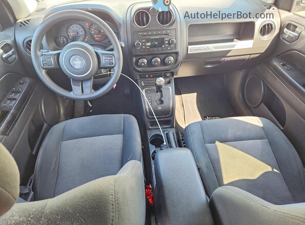 1C4NJDBB9HD106332 2017 JEEP COMPASS White წინა პანელის ხედი