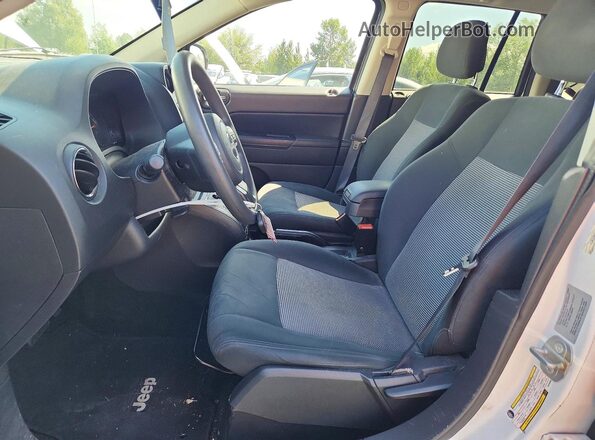 1C4NJDBB9HD106332 2017 JEEP COMPASS White წინა სალონის ხედი