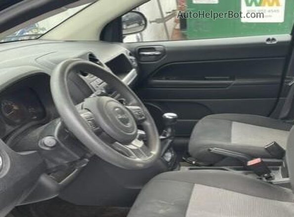 1C4NJDBB9HD133918 2017 JEEP COMPASS Black Vista interior delantera