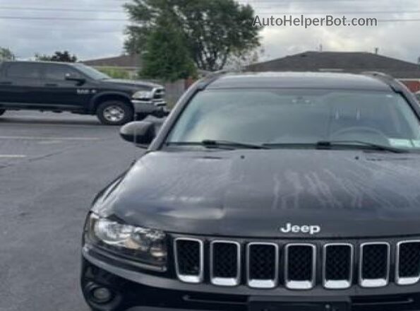 1C4NJDBB9HD133918 2017 JEEP COMPASS Black Vista frontal
