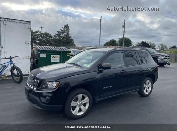 1C4NJDBB9HD133918 2017 JEEP COMPASS Black Vista tres cuartos delantera izquierda