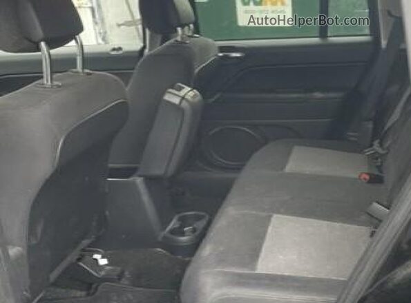 1C4NJDBB9HD133918 2017 JEEP COMPASS Black Vista de la etiqueta del VIN