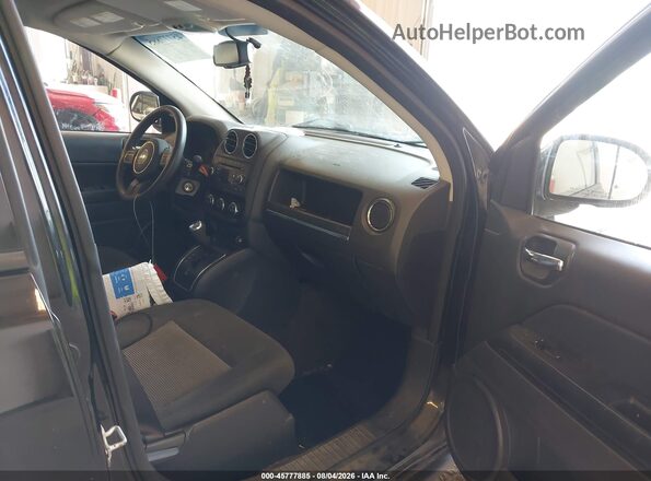 1C4NJDBBXGD638347 2016 JEEP COMPASS Черный Вид салона спереди