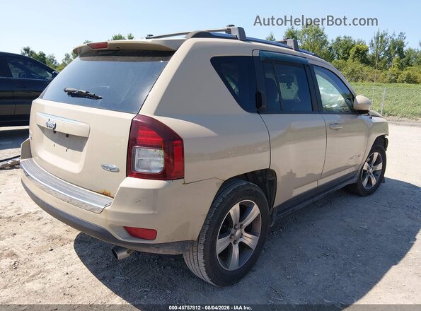 1C4NJDEB0HD129803 2017 JEEP COMPASS Tan Trasero derecho