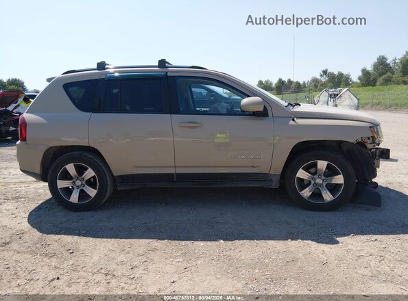 1C4NJDEB0HD129803 2017 JEEP COMPASS Tan Vista interior de 360 grados