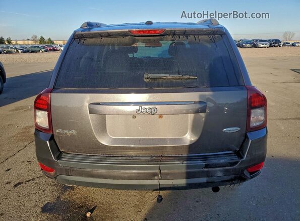 1C4NJDEB0HD191105 2017 JEEP COMPASS Gray Вид ззаду