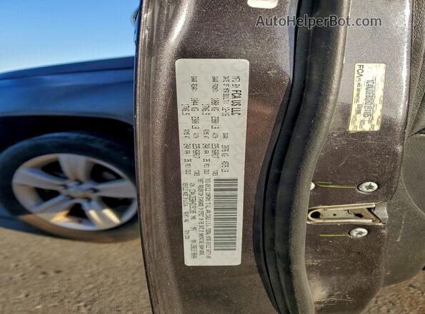 1C4NJDEB0HD191105 2017 JEEP COMPASS Gray Вид наклейки з VIN-кодом