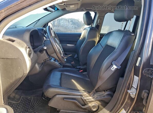 1C4NJDEB0HD191105 2017 JEEP COMPASS Gray Вид салону спереду