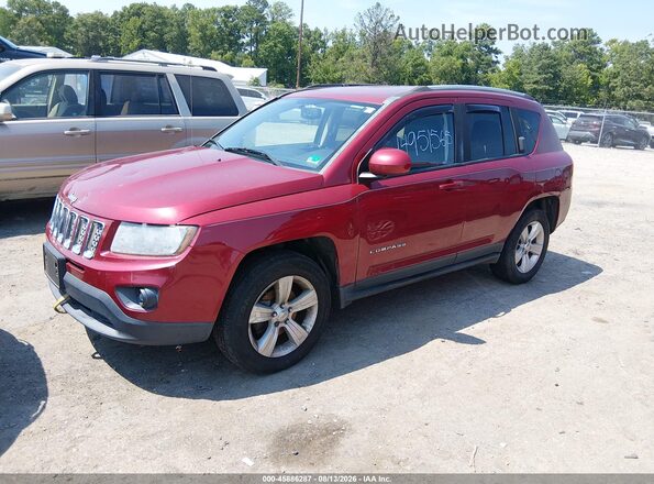1C4NJDEB1GD558379 2016 JEEP COMPASS Burgundy Przód lewy