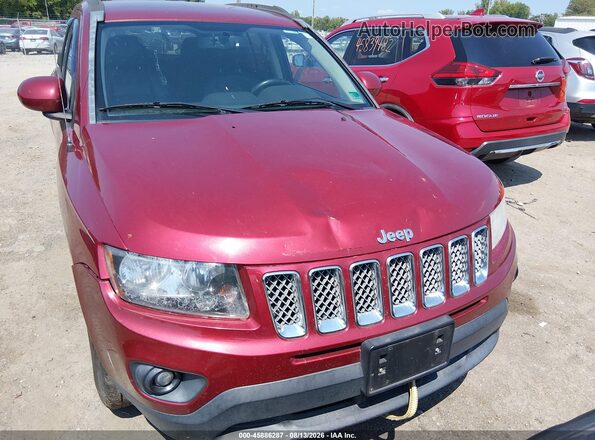 1C4NJDEB1GD558379 2016 JEEP COMPASS Burgundy Widok z przodu