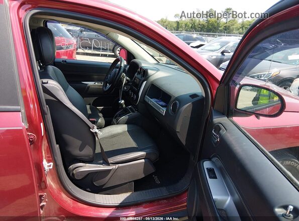 1C4NJDEB1GD558379 2016 JEEP COMPASS Burgundy Widok wnętrza z przodu