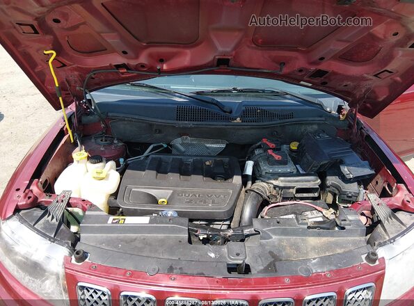 1C4NJDEB1GD558379 2016 JEEP COMPASS Burgundy Widok z tyłu