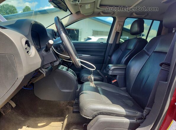 1C4NJDEB1GD598932 2016 JEEP COMPASS Burgundy წინა სალონის ხედი