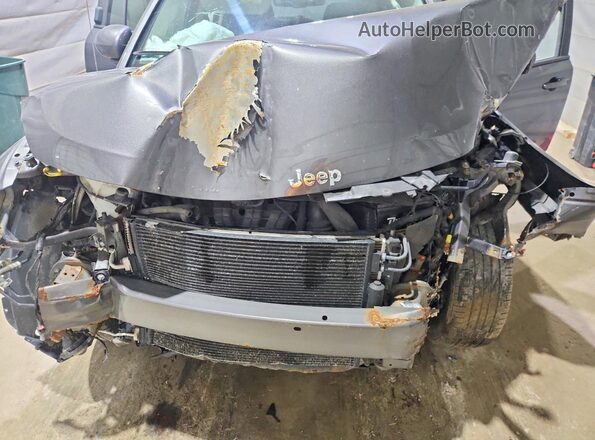 1C4NJDEB1GD696360 2016 JEEP COMPASS Gray Vista del compartimento del motor