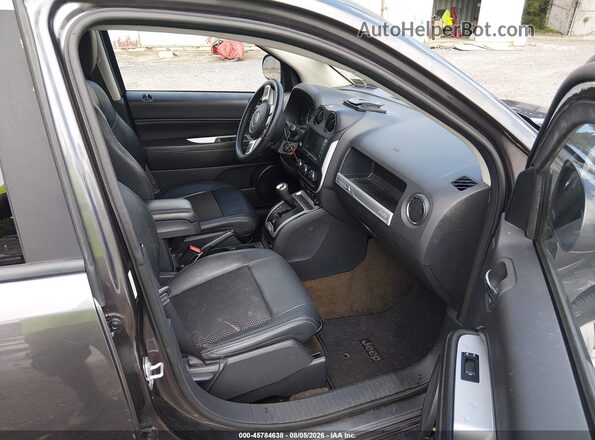 1C4NJDEB1GD785667 2016 JEEP COMPASS Серый Вид салона спереди