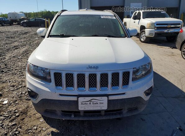 1C4NJDEB1HD110175 2017 JEEP COMPASS Белый Вид спереди