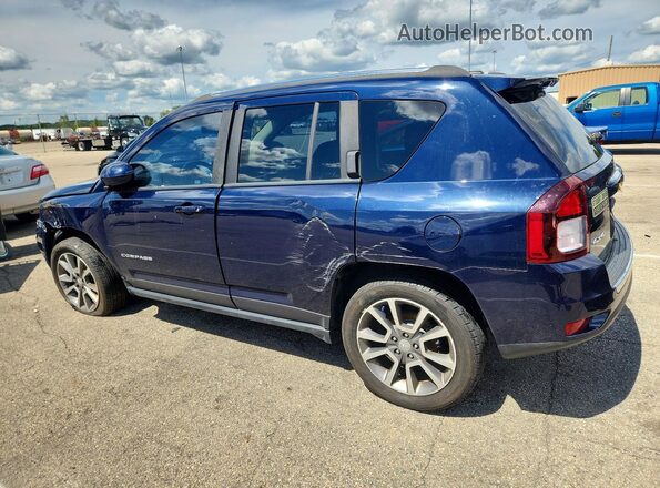 1C4NJDEB1HD112136 2017 JEEP COMPASS Синий Задняя левая четверть