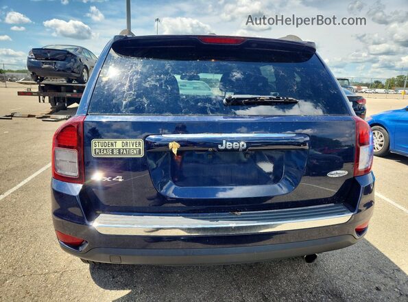 1C4NJDEB1HD112136 2017 JEEP COMPASS Синий Вид сзади