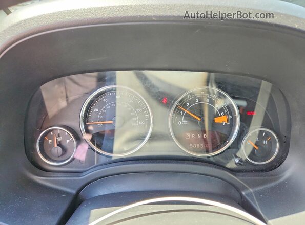 1C4NJDEB1HD112136 2017 JEEP COMPASS Синий Вид щитка приборов