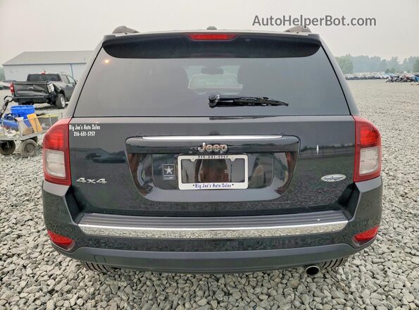 1C4NJDEB1HD128904 2017 JEEP COMPASS Black Вид ззаду