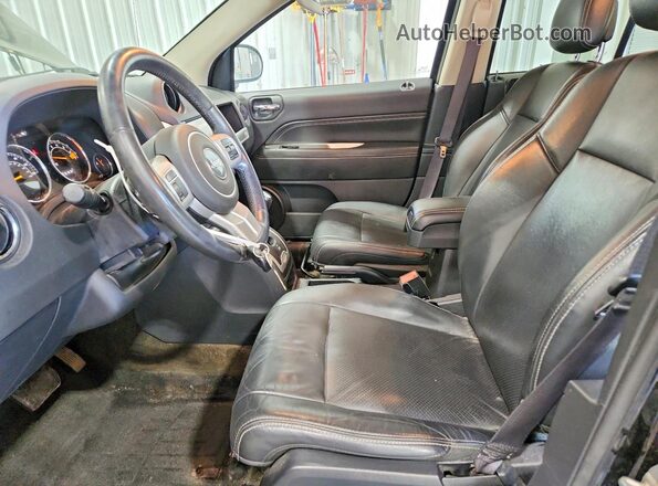 1C4NJDEB2GD696349 2016 JEEP COMPASS Black Vista interior delantera