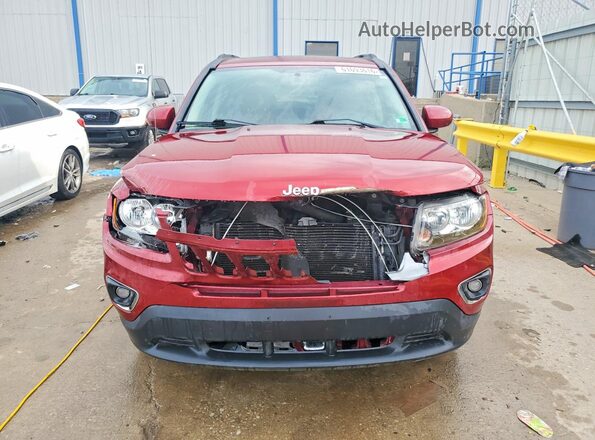 1C4NJDEB2GD747011 2016 JEEP COMPASS Burgundy Widok z przodu