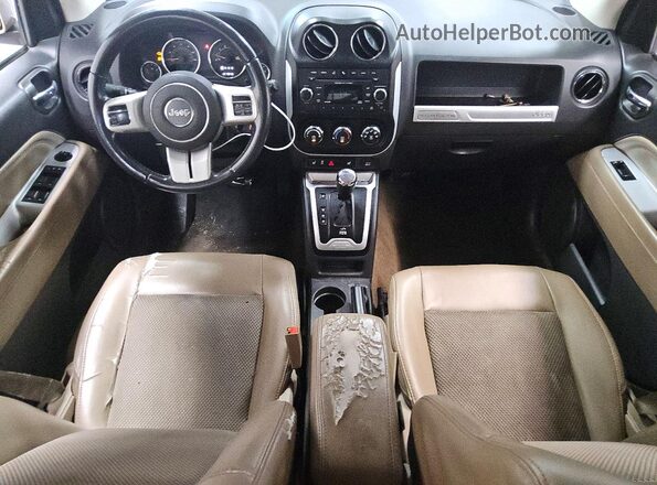 1C4NJDEB2GD753326 2016 JEEP COMPASS Tan Widok deski rozdzielczej