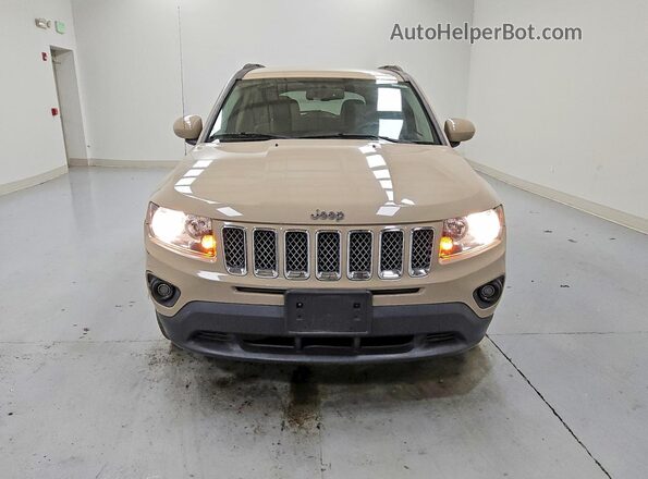 1C4NJDEB2GD753326 2016 JEEP COMPASS Tan Widok z przodu