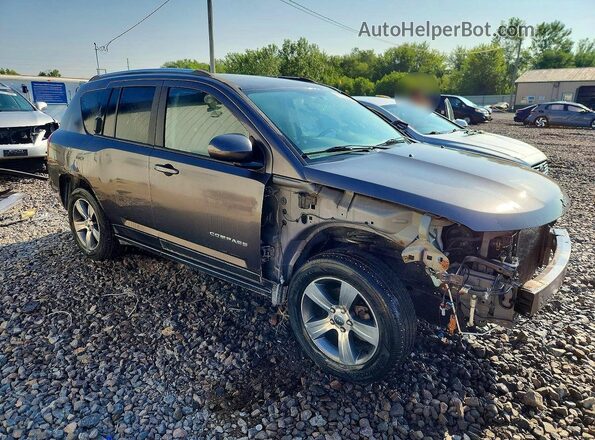 1C4NJDEB2HD164892 2017 JEEP COMPASS Угольный Передняя правая четверть