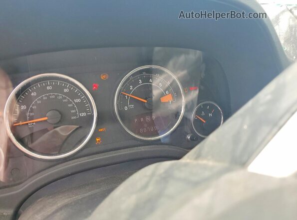1C4NJDEB2HD178257 2017 JEEP COMPASS Gray ხელსაწყოთა პანელის ხედი