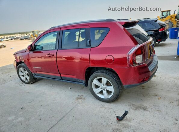 1C4NJDEB3GD662372 2016 JEEP COMPASS Burgundy უკანა მარცხენა