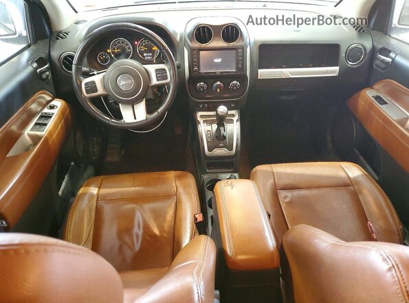 1C4NJDEB3GD707357 2016 JEEP COMPASS White წინა პანელის ხედი