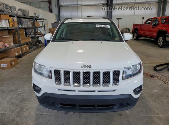 1C4NJDEB3GD707357 2016 JEEP COMPASS White წინა ხედი