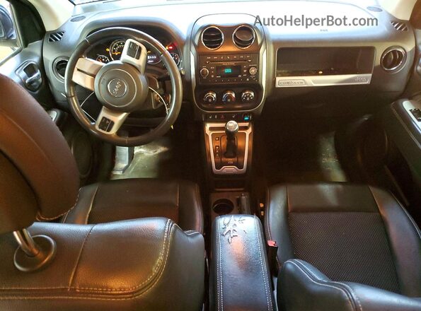 1C4NJDEB3GD759443 2016 JEEP COMPASS Black Առջևի վահանակի տեսք