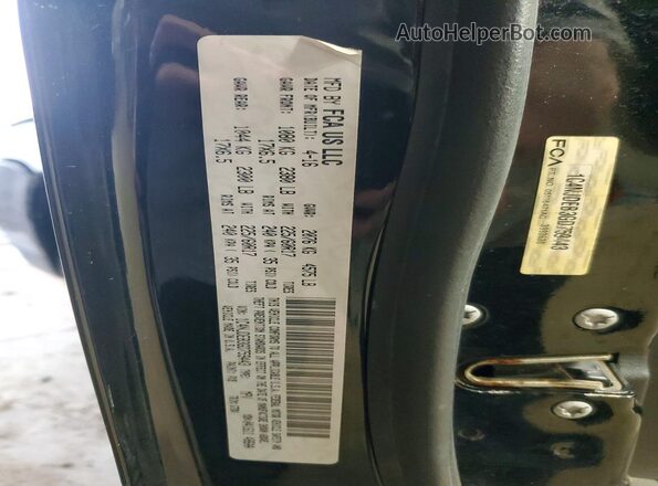 1C4NJDEB3GD759443 2016 JEEP COMPASS Black VIN կոդի պիտակի տեսք