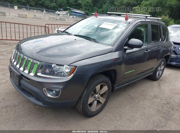 1C4NJDEB3HD110050 2017 JEEP COMPASS Gray Vista tres cuartos delantera izquierda