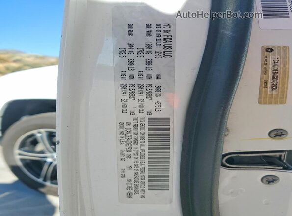 1C4NJDEB4GD637934 2016 JEEP COMPASS White VIN կոդի պիտակի տեսք