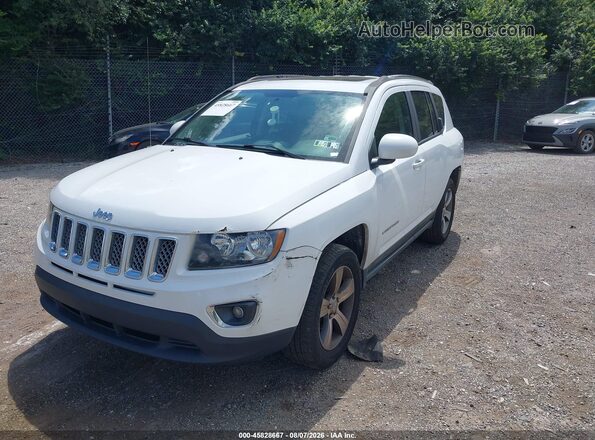 1C4NJDEB4GD773030 2016 JEEP COMPASS White Передня ліва чверть