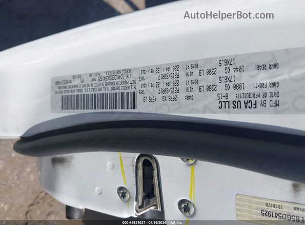 1C4NJDEB5GD541925 2016 JEEP COMPASS White Widok komory silnika