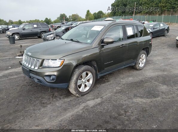 1C4NJDEB5GD558305 2016 JEEP COMPASS Green Przód lewy