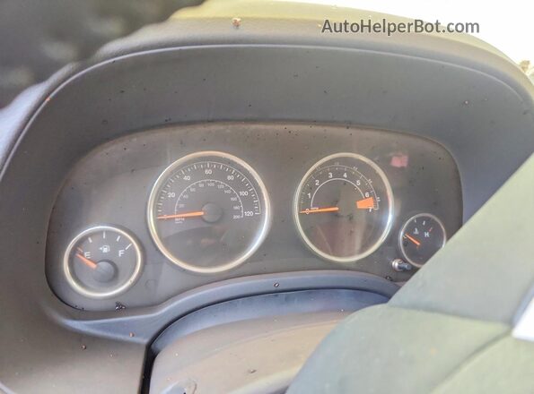 1C4NJDEB5GD658274 2016 JEEP COMPASS White Instrument cluster view