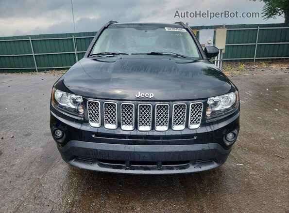 1C4NJDEB5GD663605 2016 JEEP COMPASS Black Вид спереду